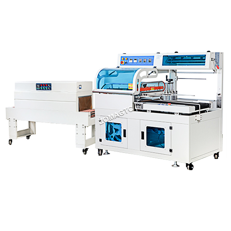 Automatic Plastic PE PVC Film Box Bottle Wrap Packing Machines Tunnel Sleeve Food Sealing Thermal Heat Shrink Wrapping Machine