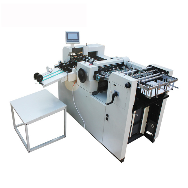 Automatic A3 Paper Sheet Crisscross Folder Machine Flyer Paper Folding ...
