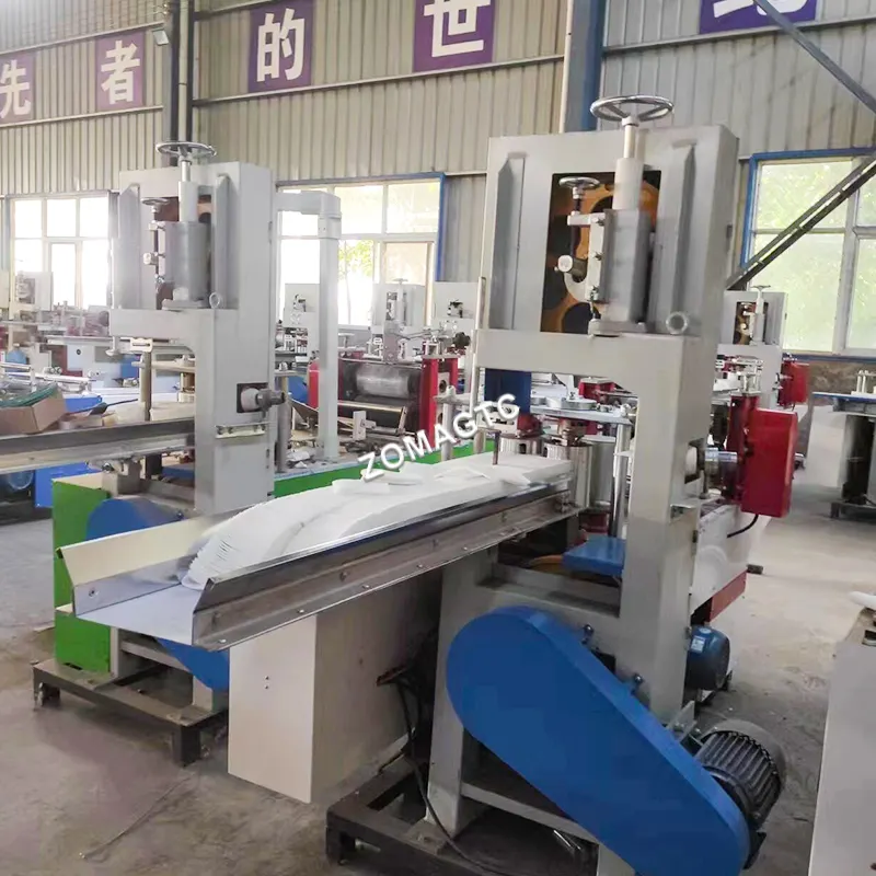 High Speed Automatic Napkin Tissue Paper Making Machine Paper Napkin Printing Embossing Folding Cutting Production Machine