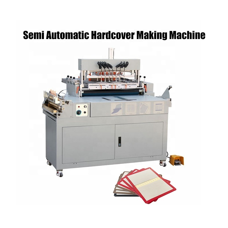 Automatic Hardcover Book Shell Binding Machine Case Pressing Gluing Casing in Maker Photo Album Hard Cover Making Machine