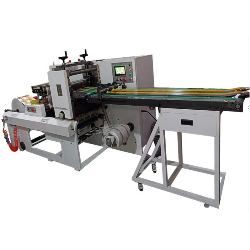 High Speed Automatic Roll To Sheet Fully Rotary Die Cutter Die Cutting Machine For Label