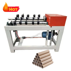 Paper Core Cutting Machine Spiral Cardboard Paper Tube Core Making Machine Paper Core Cutter