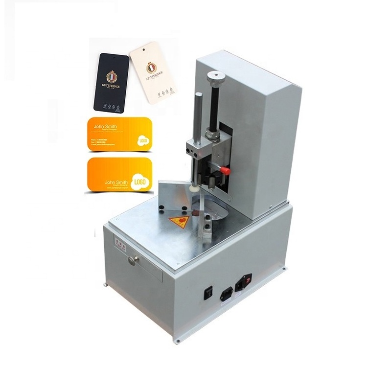 Office Desktop Electric Playing Cards Round Corner Cutting Cutter Machine Paper Card Edge Corner Rounding Machine