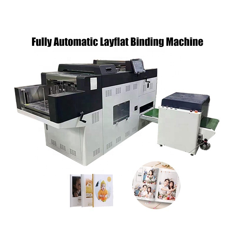 Automatic Hardcover Book Shell Binding Machine Case Pressing Gluing Casing in Maker Photo Album Hard Cover Making Machine