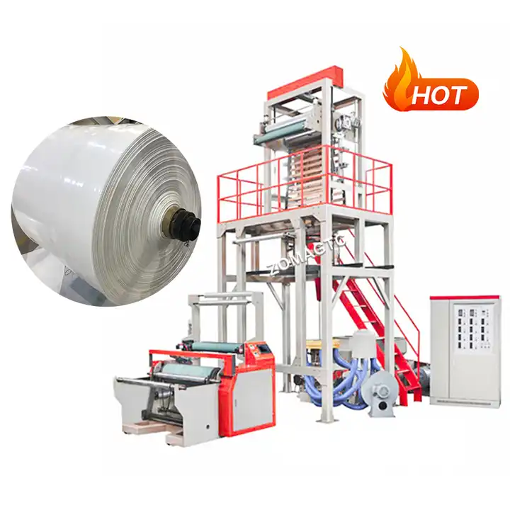 High Quality Automatic Plastic Extruder Film Blowing Machine HDPE/LDPE Film Blowing Machine Plastic Film Blowing Machine