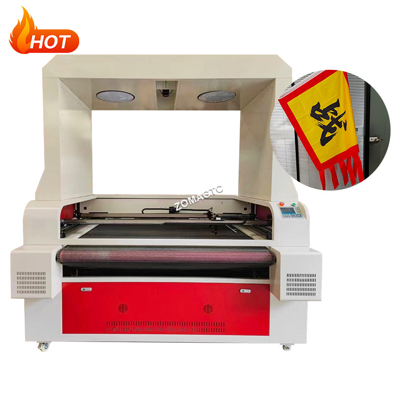 Hot Sale High Precision Fully Automatic Plastics CNC Laser Textile Cutting Machine