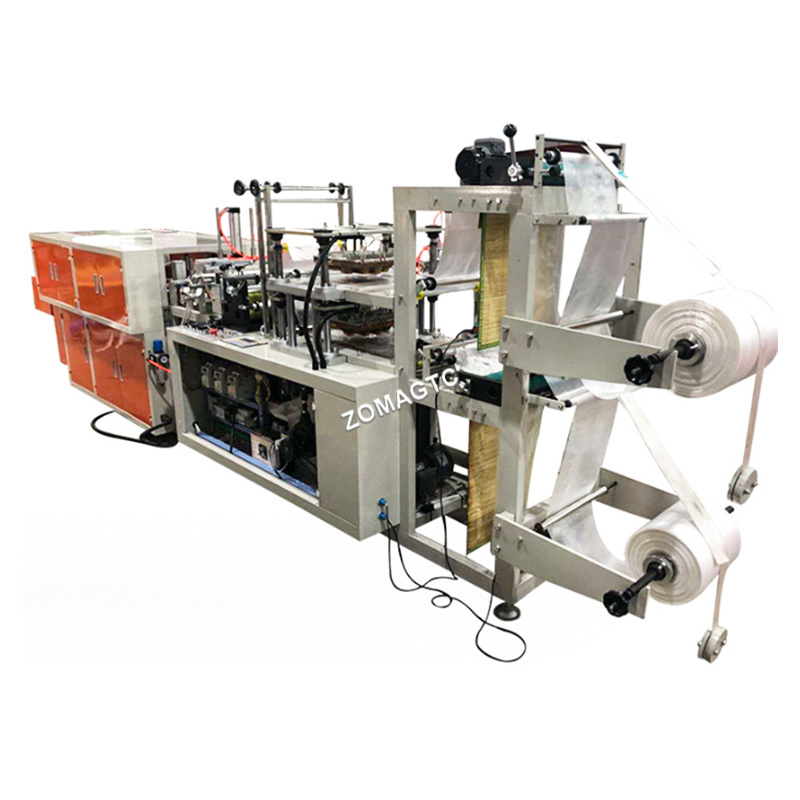 Automatic Polyethylene PE Hand Gloves Manufacturing Machine Price Line Biodegradable Disposable Plastic Glove Making Machines