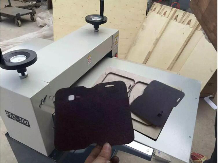 Semi Automatic Flatbed Cardboard Paper Creasing Machine Die Cutting ...