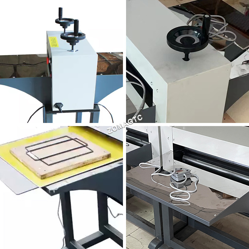 MQ500 Manual Die Cutting and Creasing Machine Price Flatbed DIY Paper Cardboard Die Cut Embossing Machines Flat Bed Die Cutter