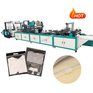 High Quality Automatic Pe Slider Zipper Bag Making Machine Non Woven Fabric Bag Making Machine Ziplock Bag Making Machine