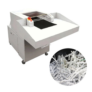 Heavy duty industrial cross cut paper shredder and credit card shredder paper shredder machine