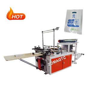 Automatic Plastic Film Folding And Bag Making Machine Shopping Plastic Packaging Pillow Bags Making Machine