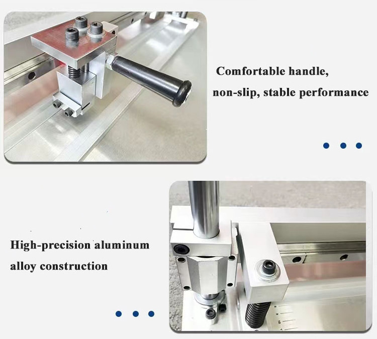 Manual Paper Gray Cardboard Notching Slotting Machine V Groove Cutting Machine