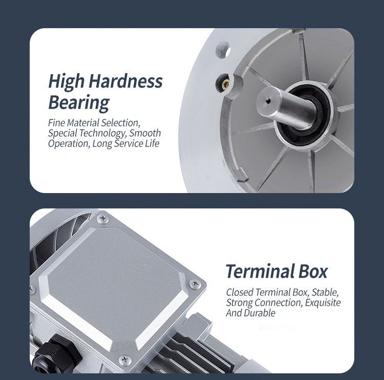 High-Speed 11kw AC Motors Double Volta 460v Three-Phase Industrial Two-Speed 11kw Motor