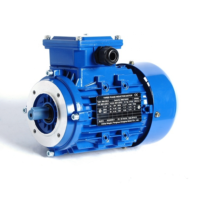 High-Speed 11kw AC Motors Double Volta 460v Three-Phase Two Speeds Industrial Motor