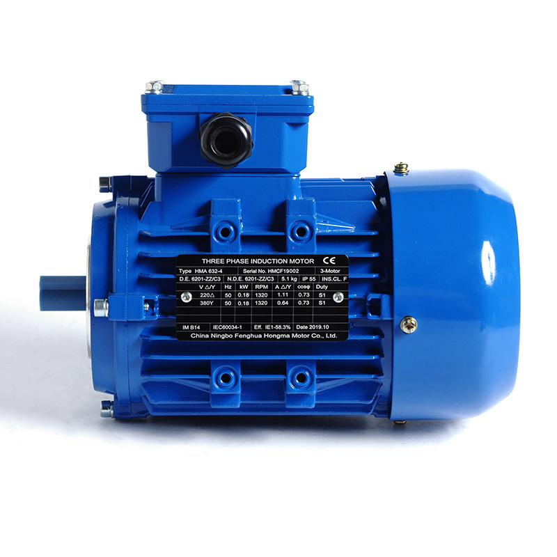 three phase asynchronous electric motors induction motor 3 phase 160kw 11 HP 12 HP 14 HP AC industrial motor standard