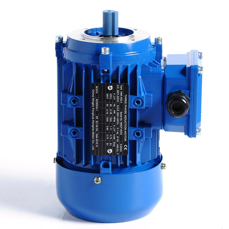 three phase asynchronous electric motors induction motor 3 phase 160kw 11 HP 12 HP 14 HP AC industrial motor standard