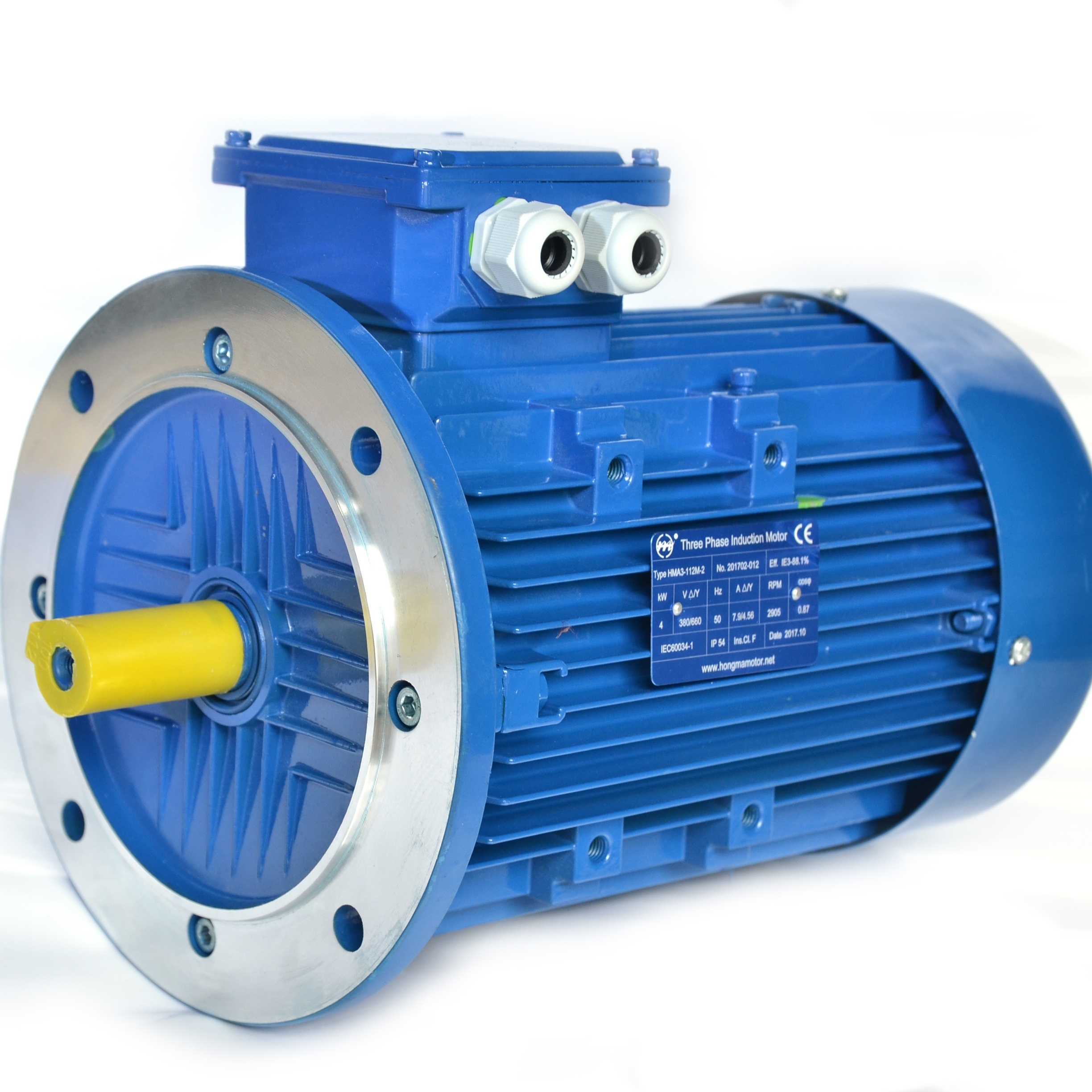 YE2 moteur electrique vendre 55kw 75hp three phase 380V ac electric motors