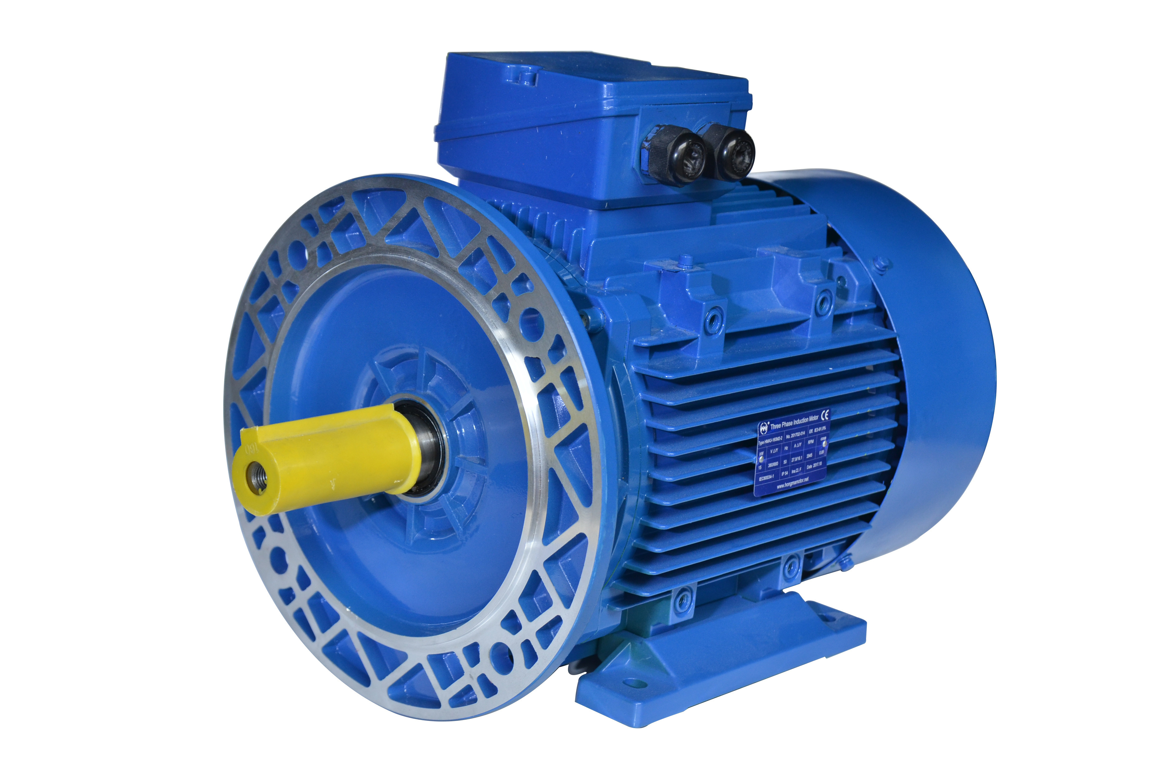 three phase 4 pole 20 hp ac asynchronous electric induction motor