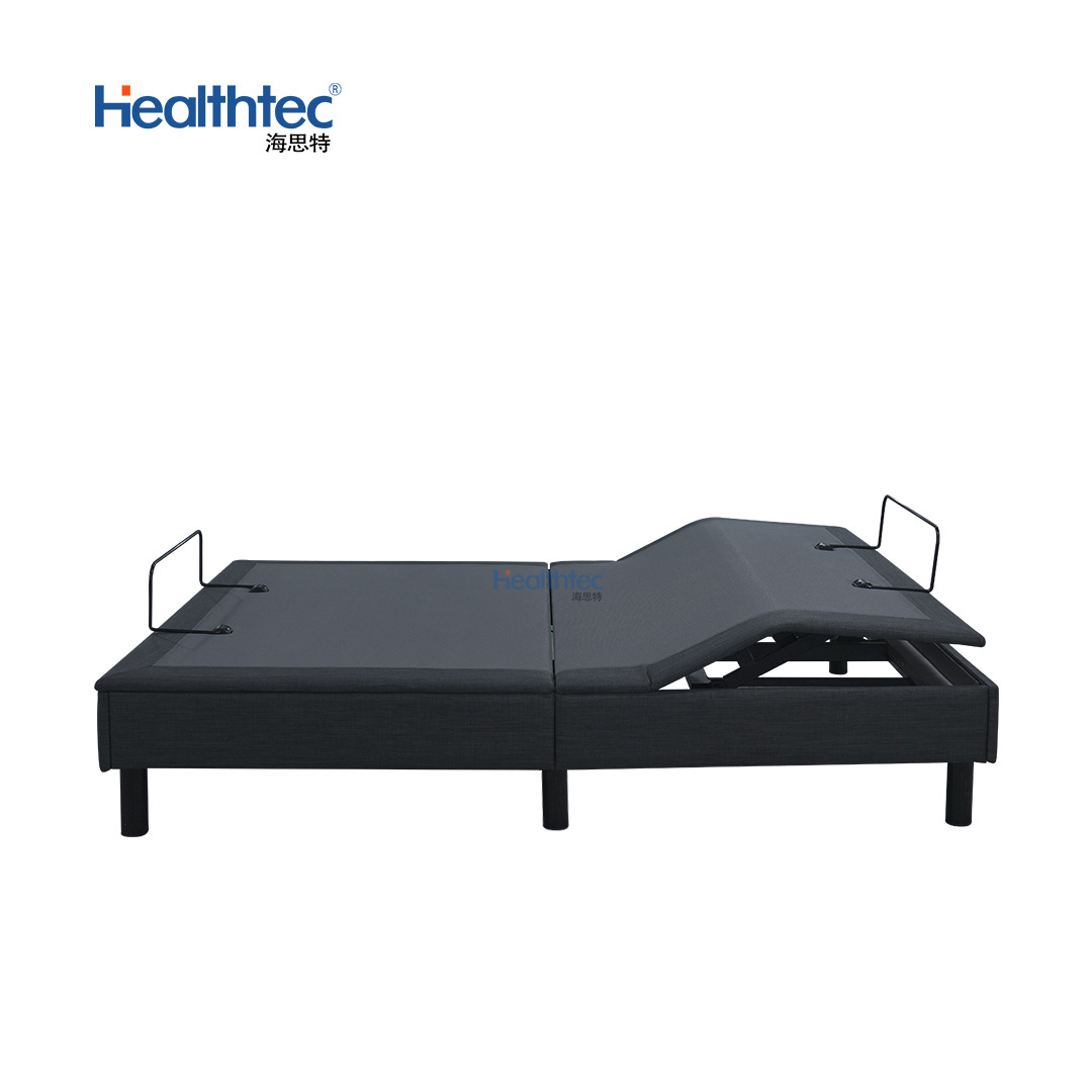 Wholesaler Customized Germany OKIN Motor Folded Electric Adjustable Metal  Bed Frame