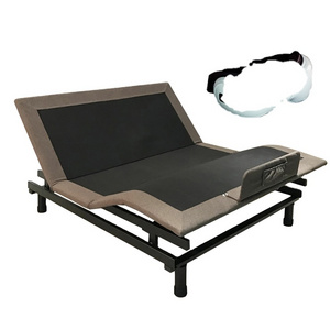 Factory Sale Adjustable Smart Bed Frame With Mattress And Okin Adjustable Bed Parts