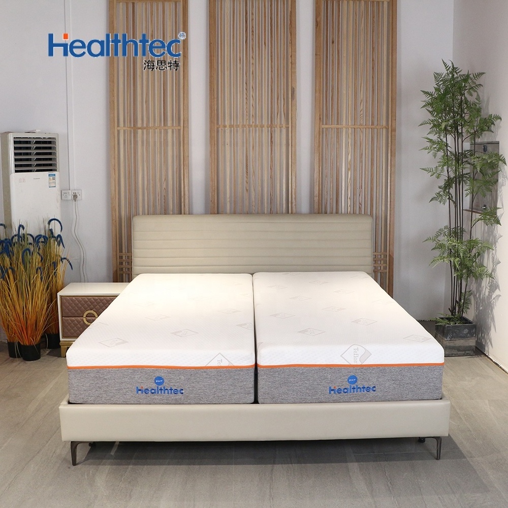 Factory Sale Electric Adjustable Bed Frame Split King Size Adjustable Bed With Mattress And Okin Adjustable Bed Base