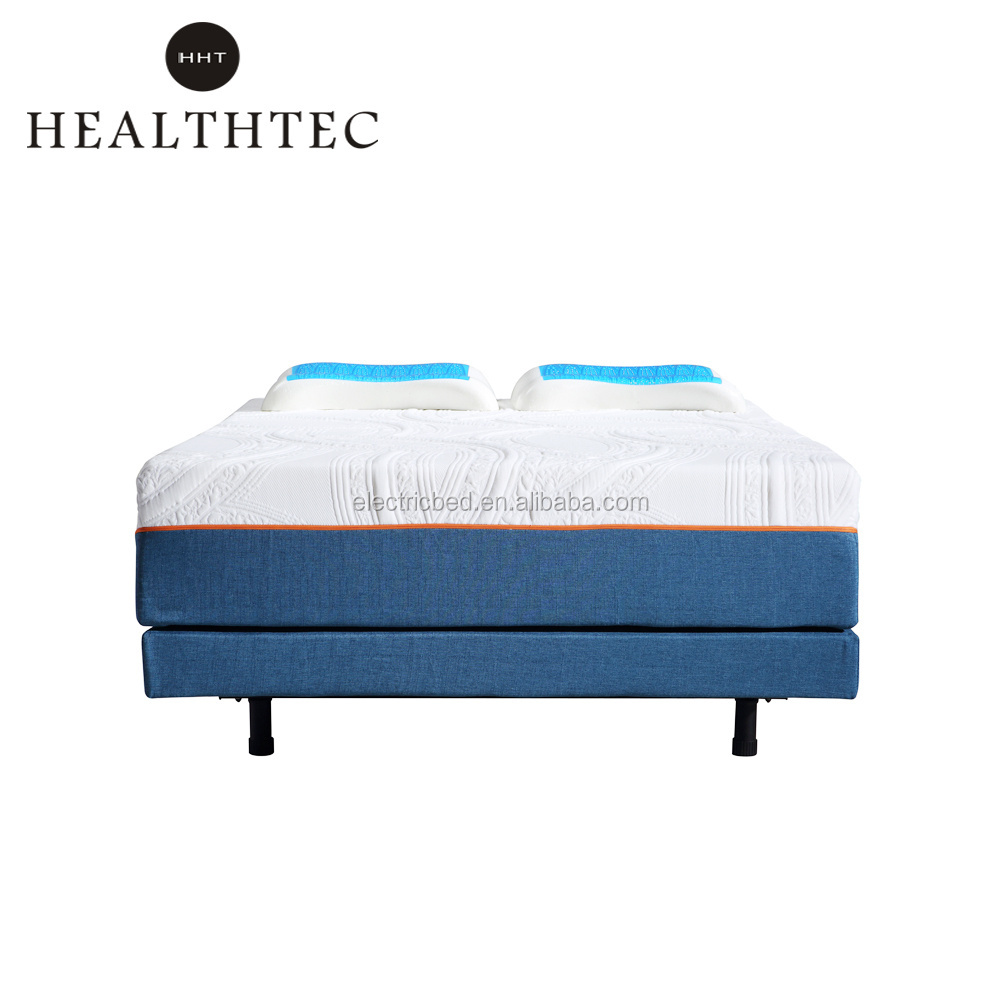 Factory Sale Adjustable Smart Bed Frame With Mattress And Okin Adjustable Bed Parts