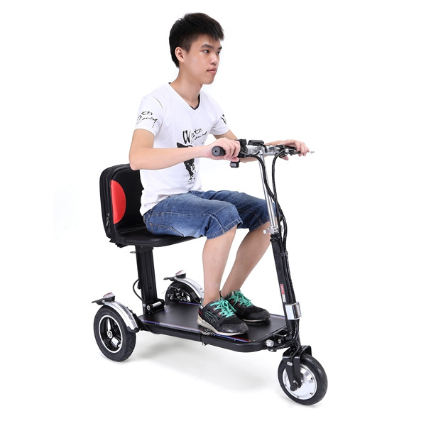 Handicapped Foldable Three 3 Wheel Electric Scooter for Adults