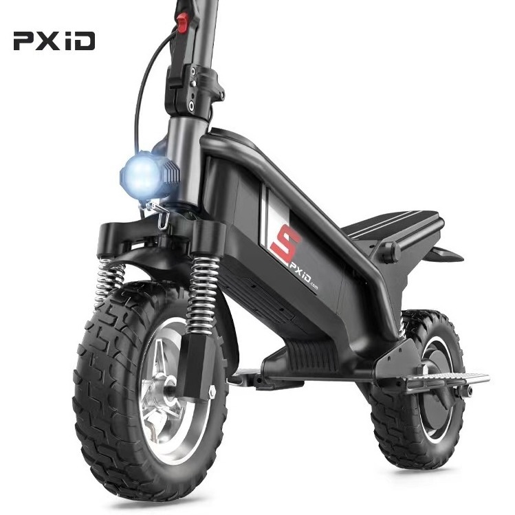 PXID 500W electric mopeds for adults off road scooter electric with seat electrische step