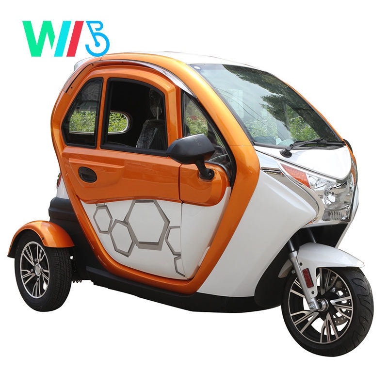 2024 Factory Price 3-Wheel Electric Tricycle Scooter/Moped Car for Adults 60v Motorized Passenger Vehicle Direct Philippines