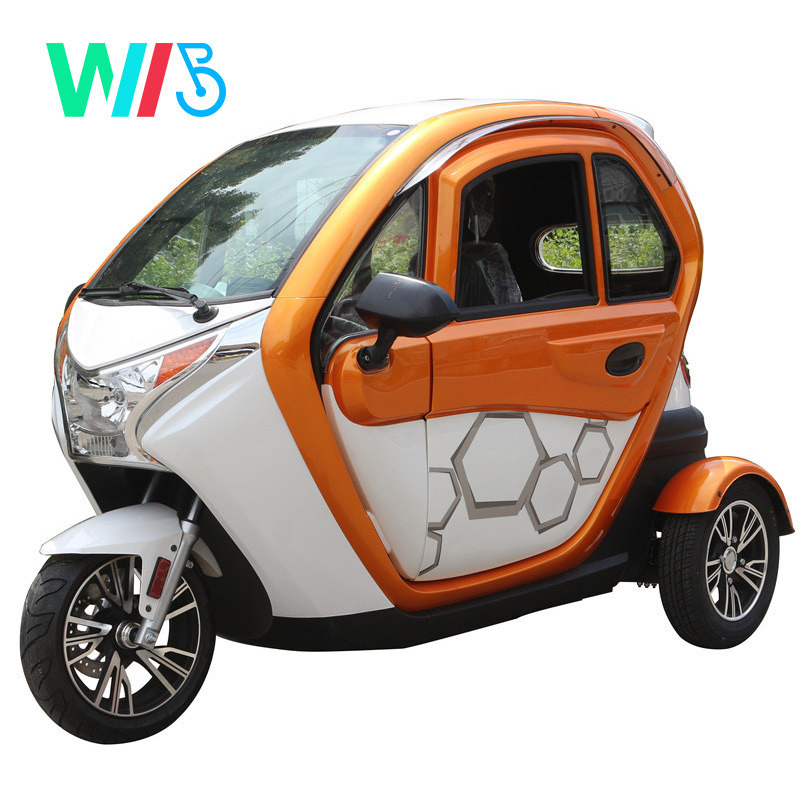 City Cars 3 Wheel Solor Panel Electric Car / Auto Rickshaw Price 3 Wheel Car Low-Speed Electric Vehicles for Sale