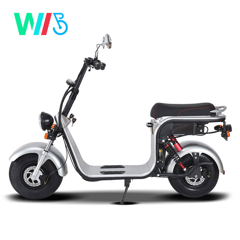 EEC CityCoco Electric Mini Scooter 1500W/2000W Motor Adult Powerfull Mini Chopper Bike with Disc Brake Two Wheels