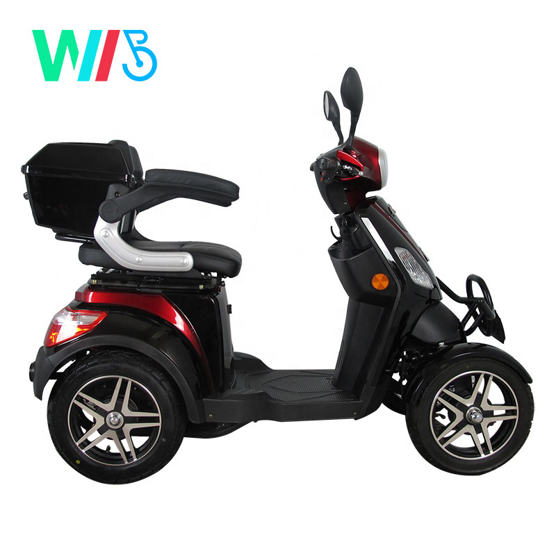 China Factory Cool Adult 4 Wheel Electric Car 60V 500W Electric New Energy Automobile Lithium Battery electric cart for elderly