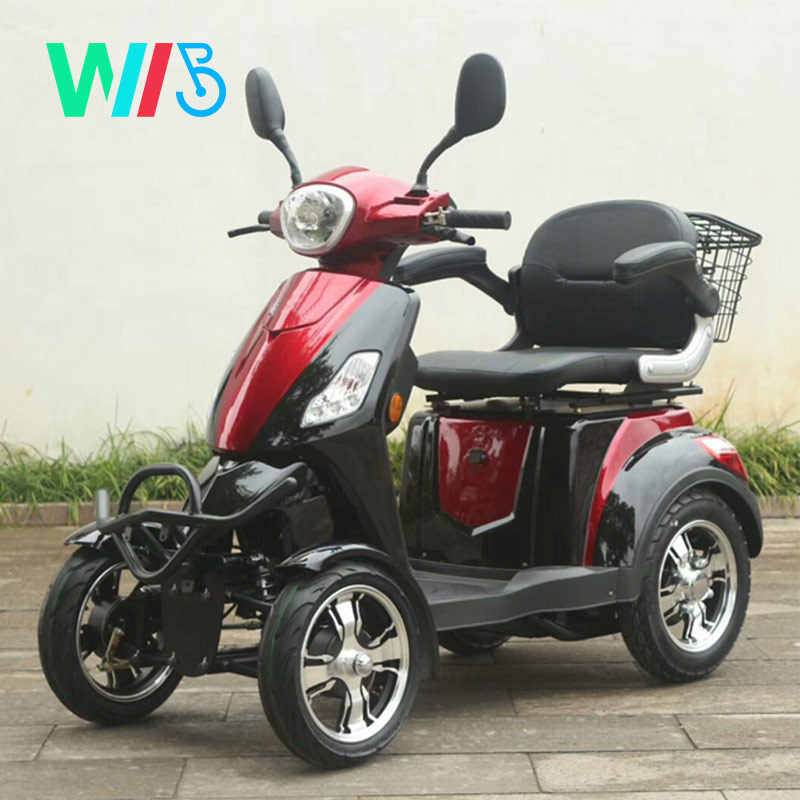 China Factory Cool Adult 4 Wheel Electric Car 60V 500W Electric New Energy Automobile Lithium Battery electric cart for elderly