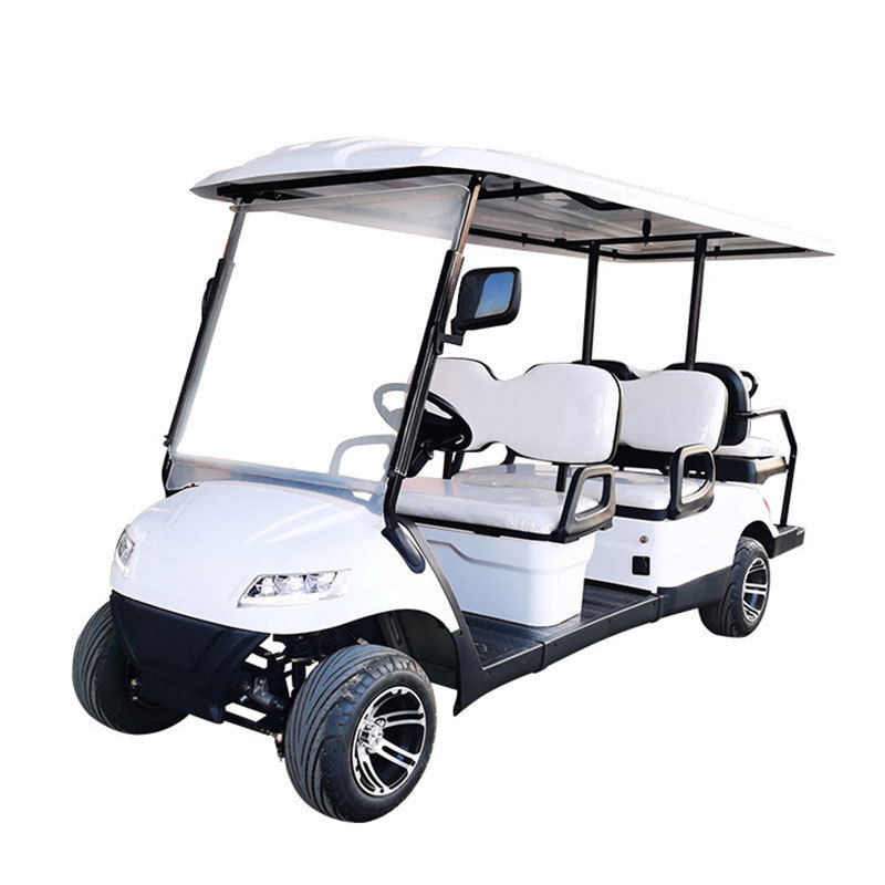 Manufacture New Model Comfortable China Europe Sightseeing Scooter Car Bus 2 4 6 8 10 Seat Off-road Electric Golf Carts Buggy