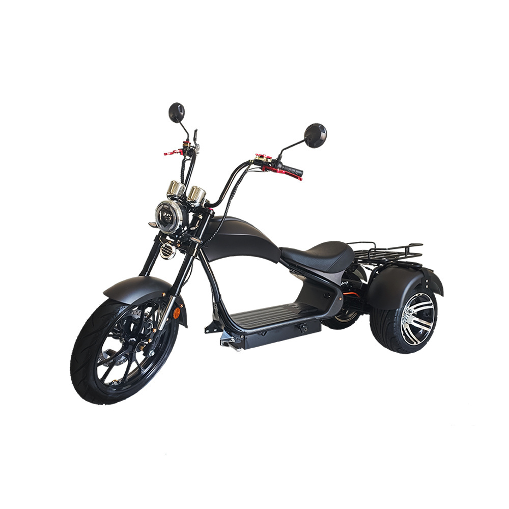 Best Citycoco / Cheap Offroad Electric Mobility Motorcycle Scooter / OEM 3-Wheel Mini Moped Motorbike e-motorcycle 50cc with EEC