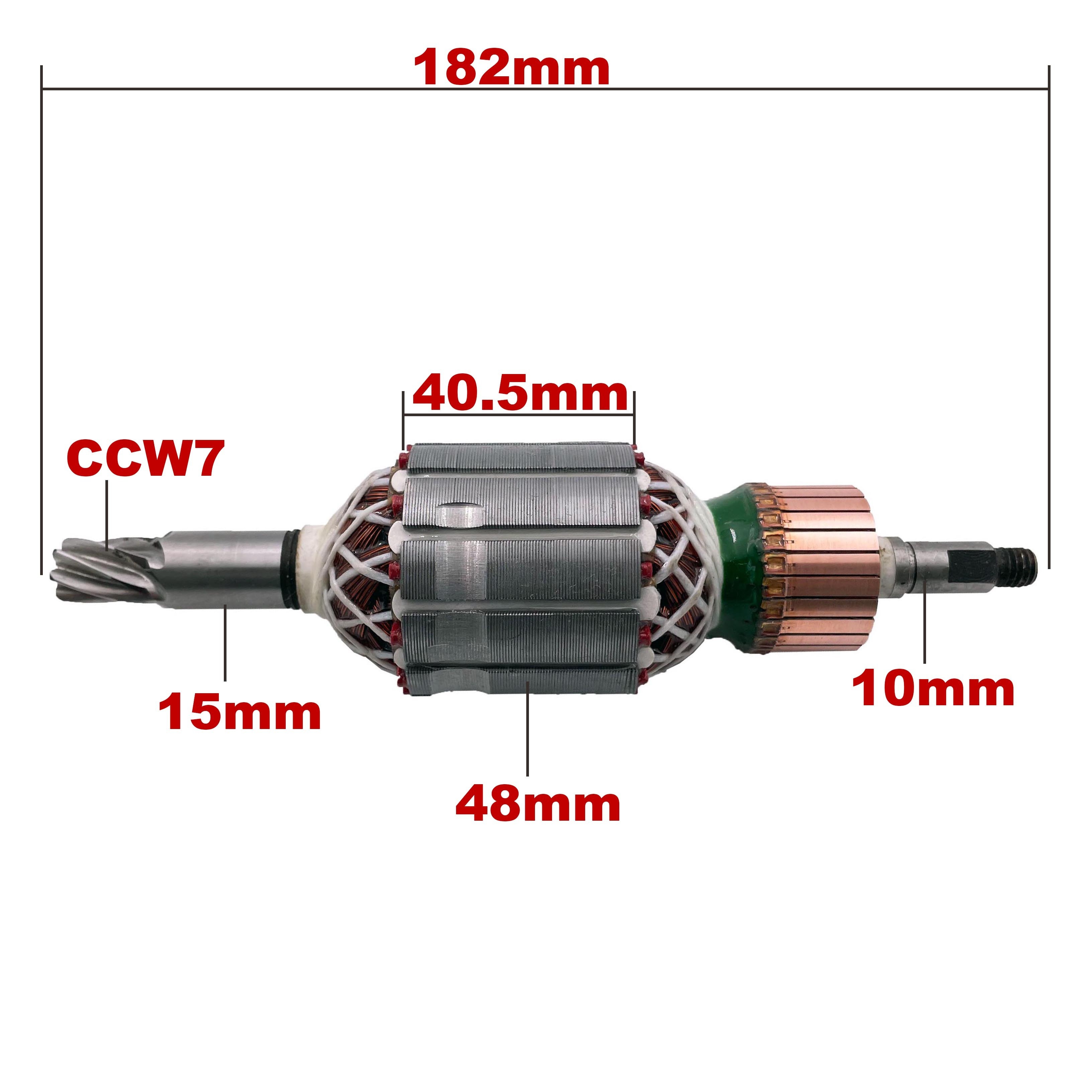 AC220V-240V Armature Rotor Anchor Replacement for Hilti Demolition Hammer TE804 TE-804