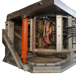 brass cast iron melting induction furnace 500kg - 1000kg induction electric mini blast furnace