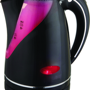 2.0-2.5 L big capacity Led Light inside plastic kettle fit for south america market