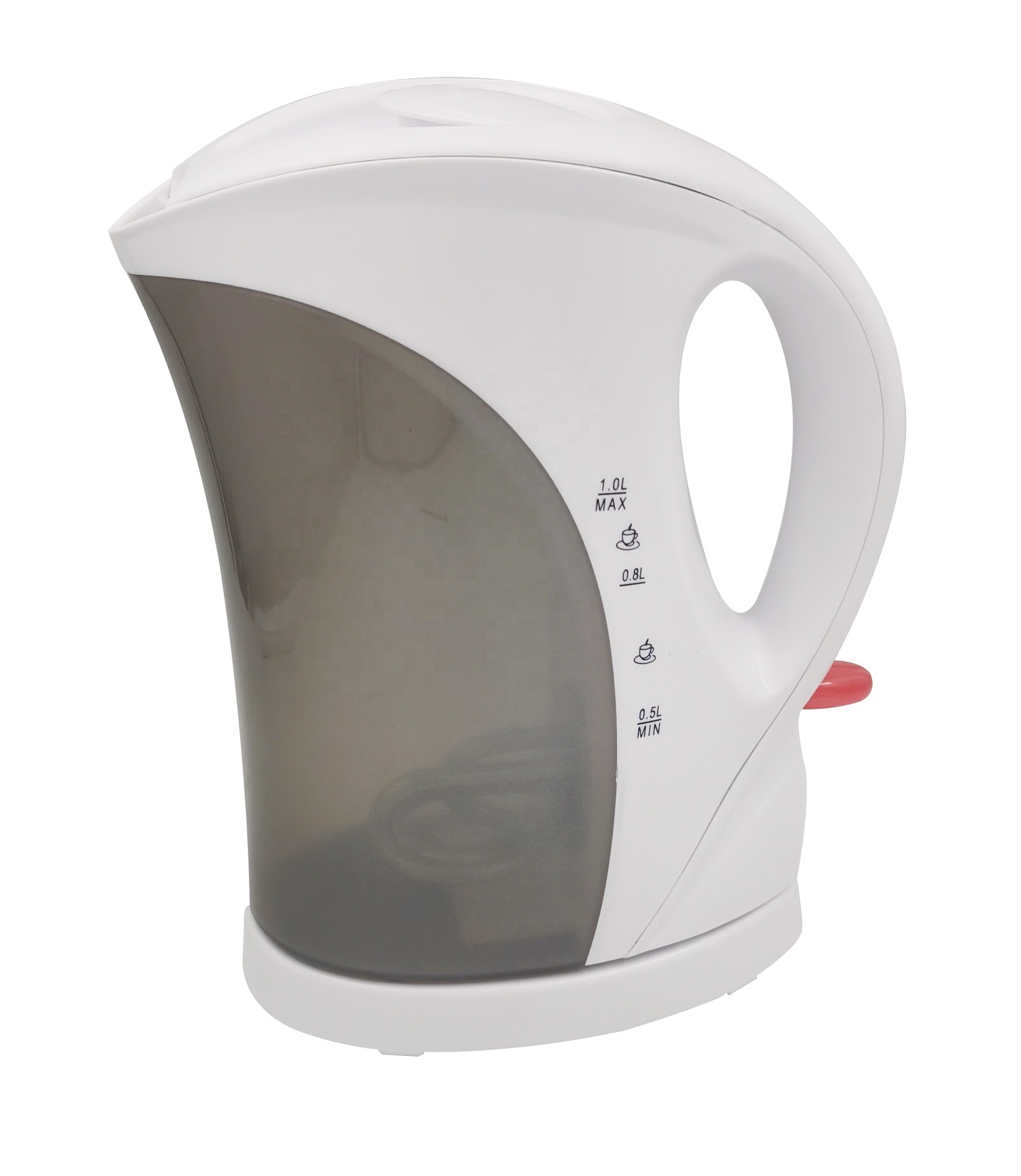 1 liter mini capacity  small power plastic electric water kettle