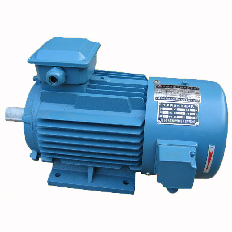 4 poles variable frequency 3 phase ac motor