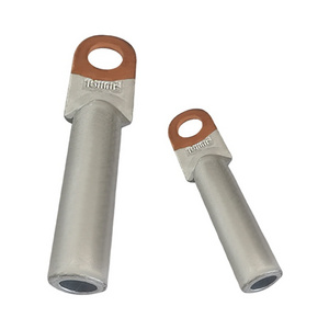 High Quality DTL-1 single hole copper aluminium crimp connector bimetallic cable lug for cable connecting