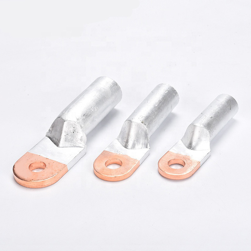 High Quality DTL-1 single hole copper aluminium crimp connector bimetallic cable lug for cable connecting