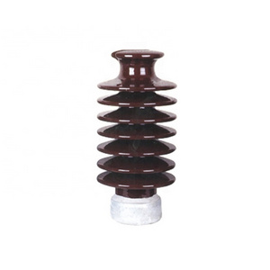 Electrical Porcelain Ceramic Line Post Insulator For Overhead Transmission Line