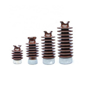 High Voltage Electrical Ceramic Insulator Porcelain Line Post Insulator For Sale