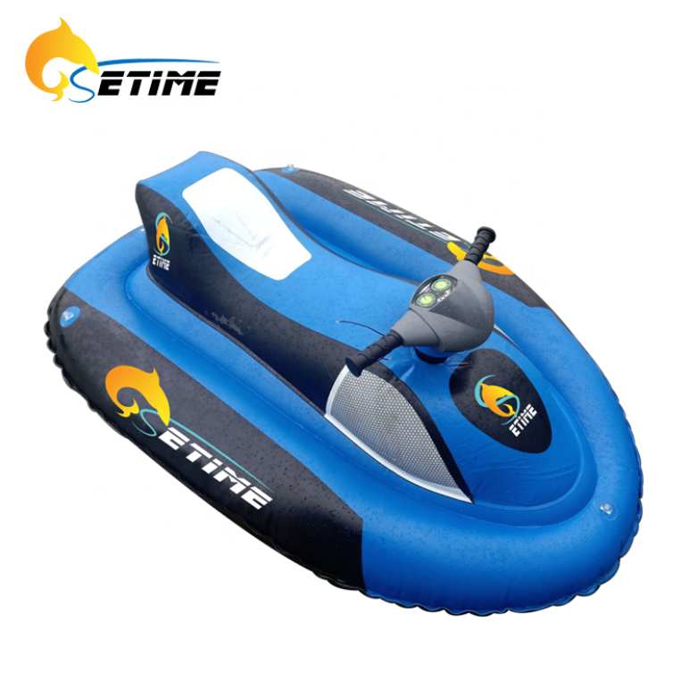 Top Quality 2.5 Hours Charging Time Plastic Toy Jet Ski 70kg Max Load Inflatable Electric Jet Ski For Kids