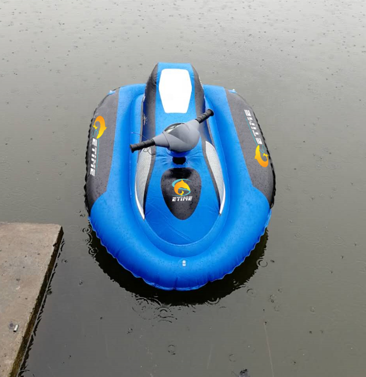 Most Popular Max 4.3km/h Speed inflatable electric jet ski 70kg Max jet ski with motor  inflatable