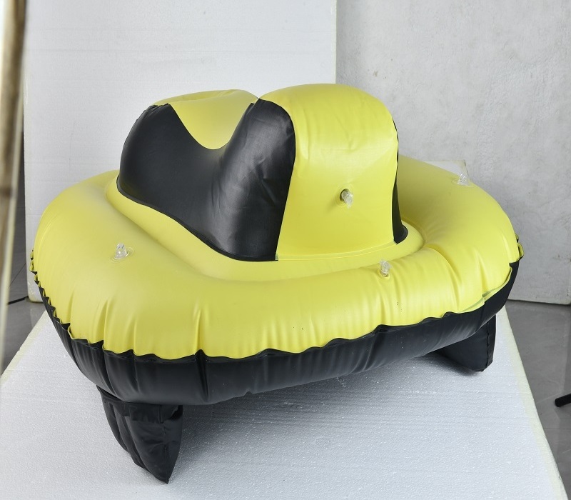 Hot Selling PVC Plastic Toy Jet Ski Water-skiing Inflatable Jet Ski With Electric Motor For Kids