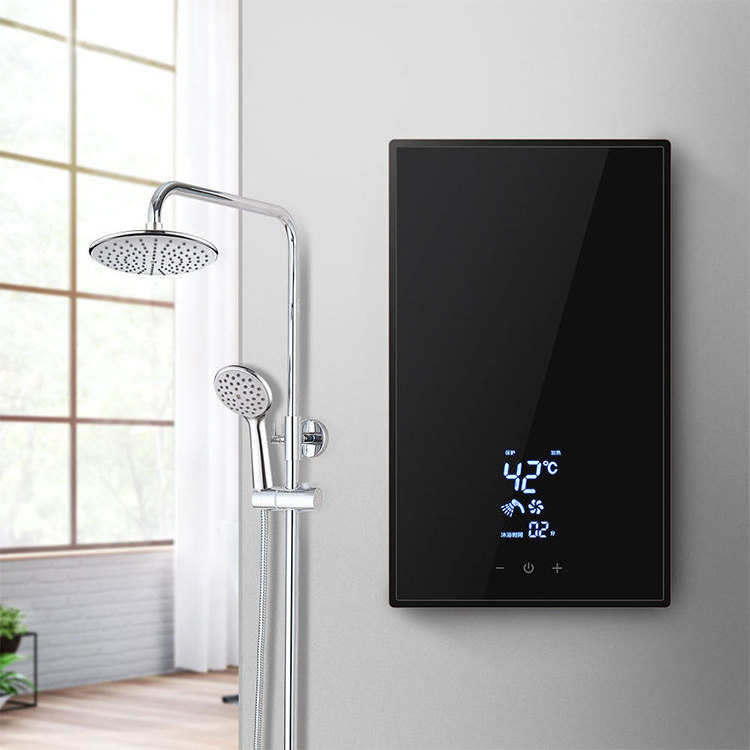 Modern novel design bathroom water heaterselectric tankless hot water heaters