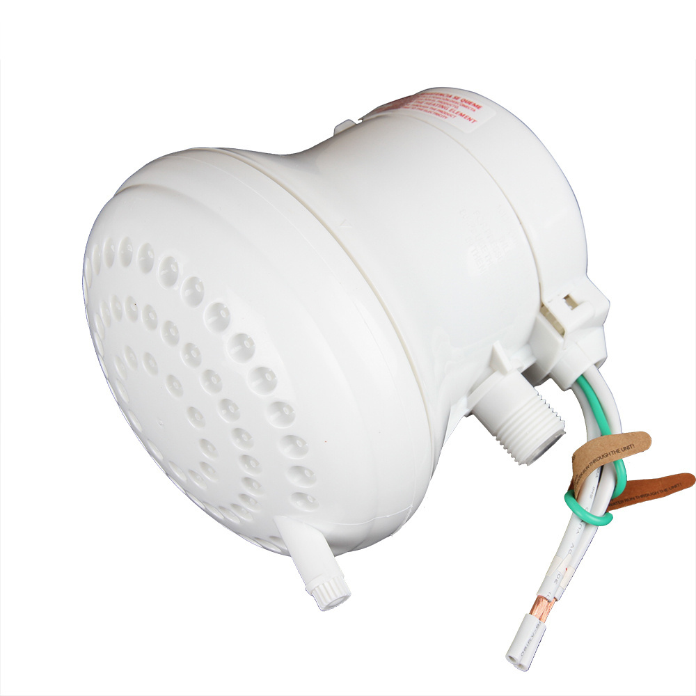 Portable good tankless electric shower head instant outdoor water heater